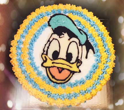 Custom Cake: Donald Duck